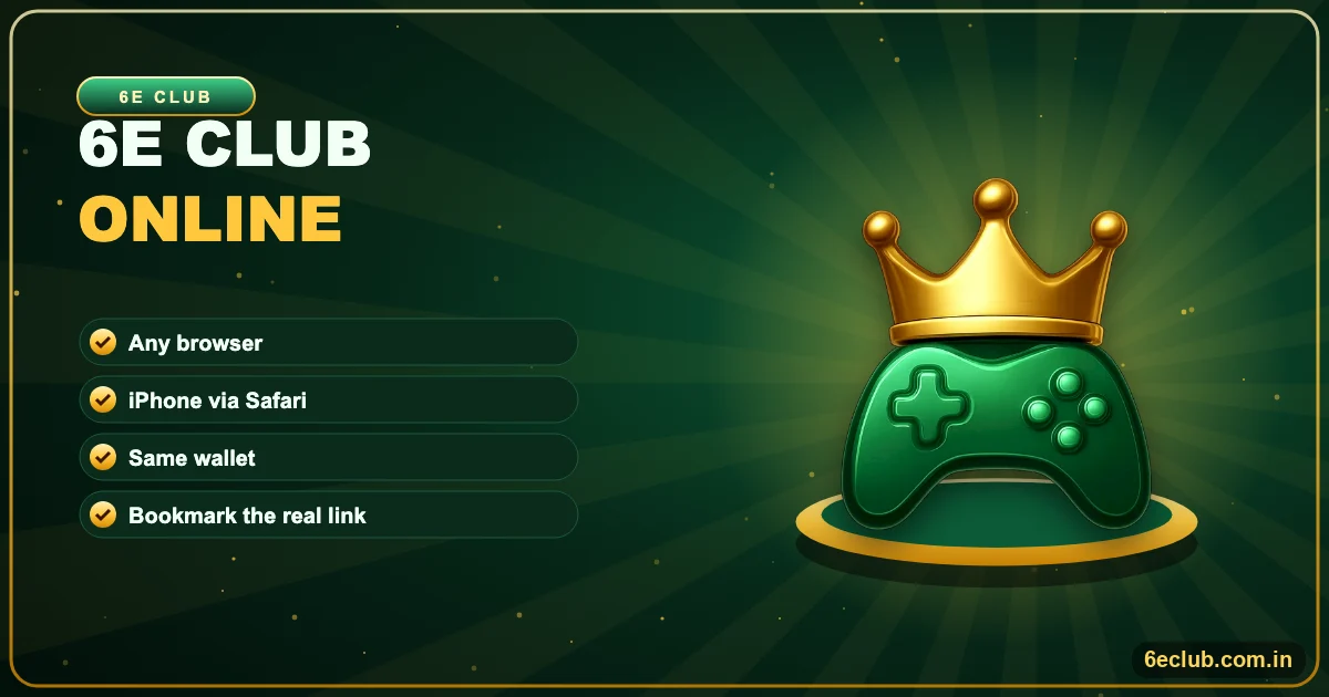 6E Club Online banner