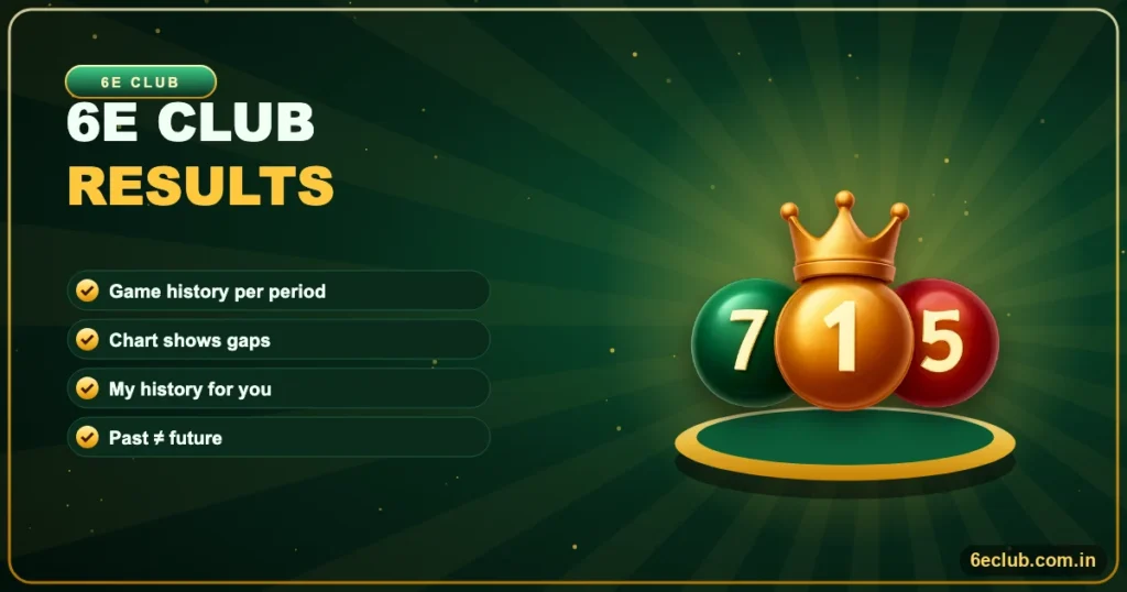 6E Club Results Guide