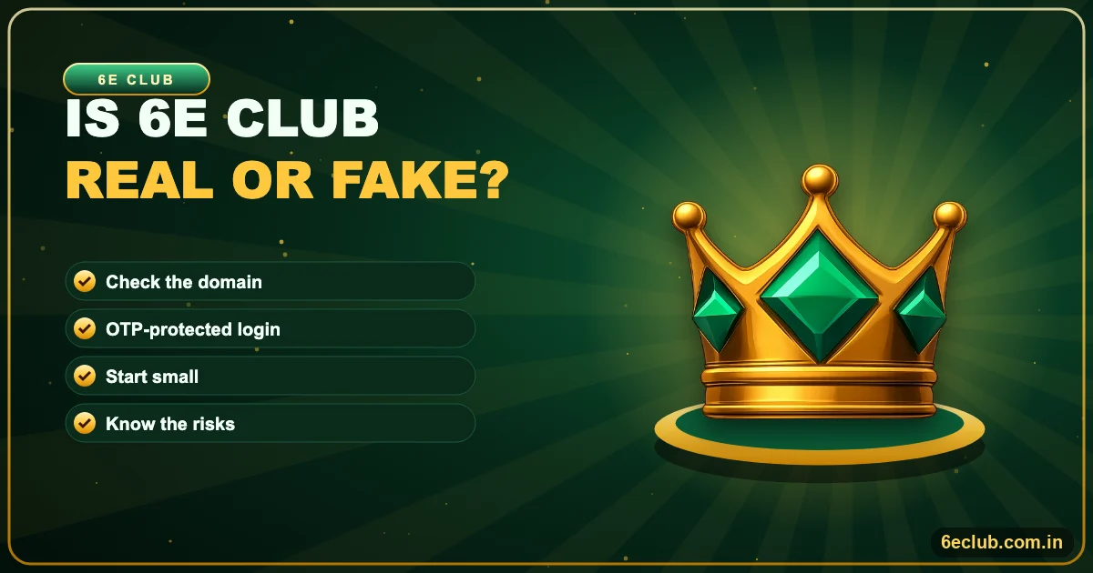Is 6E Club Real or Fake? banner