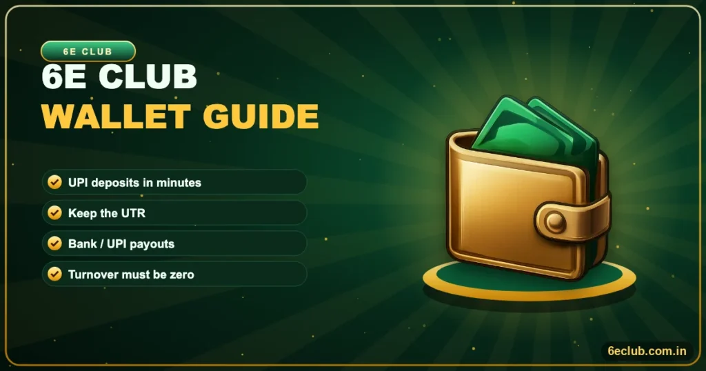 6E Club Wallet Guide